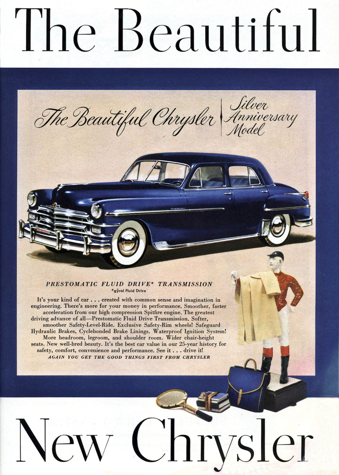 1949 Chrysler Auto Advertising